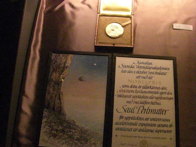 Saul's Nobel Diploma