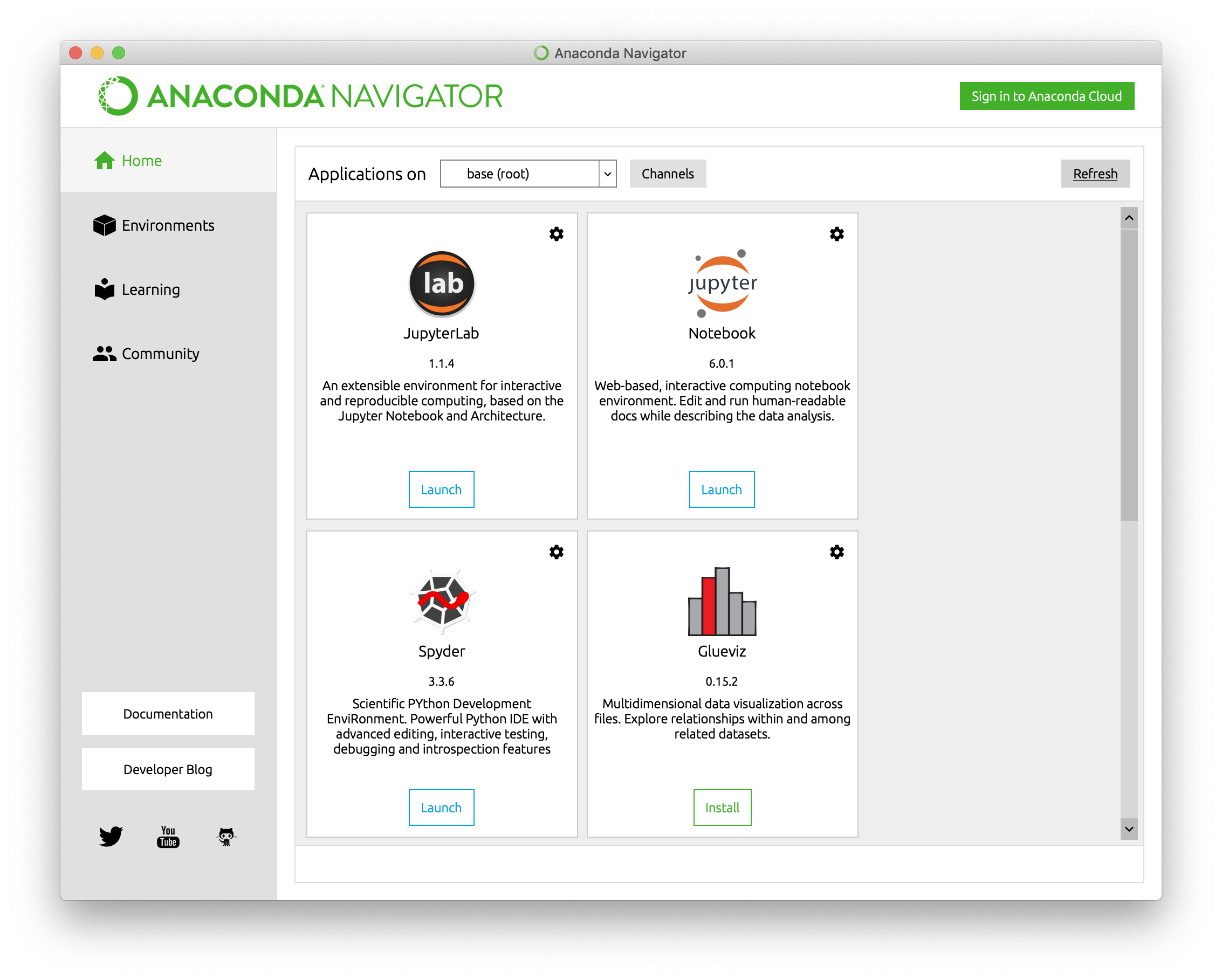 Anaconda-Navigator